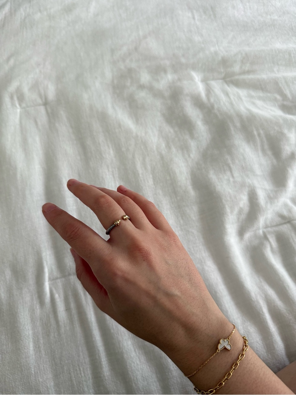 David Yurman Renaissance Ring in 14K
Gold with Diamonds 7